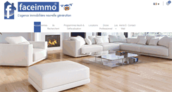 Desktop Screenshot of faceimmo.com